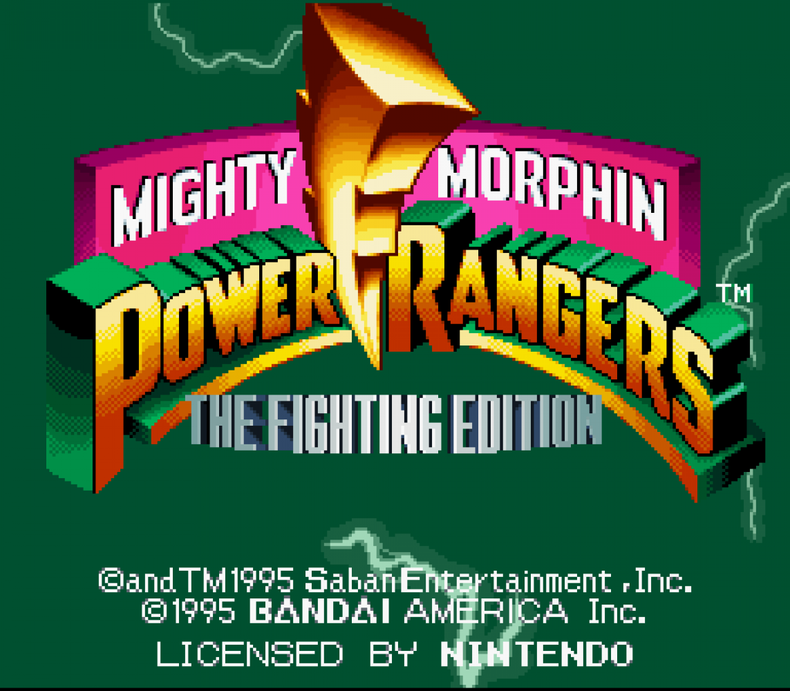 Mighty Morphin Power Rangers - The Fighting Edition